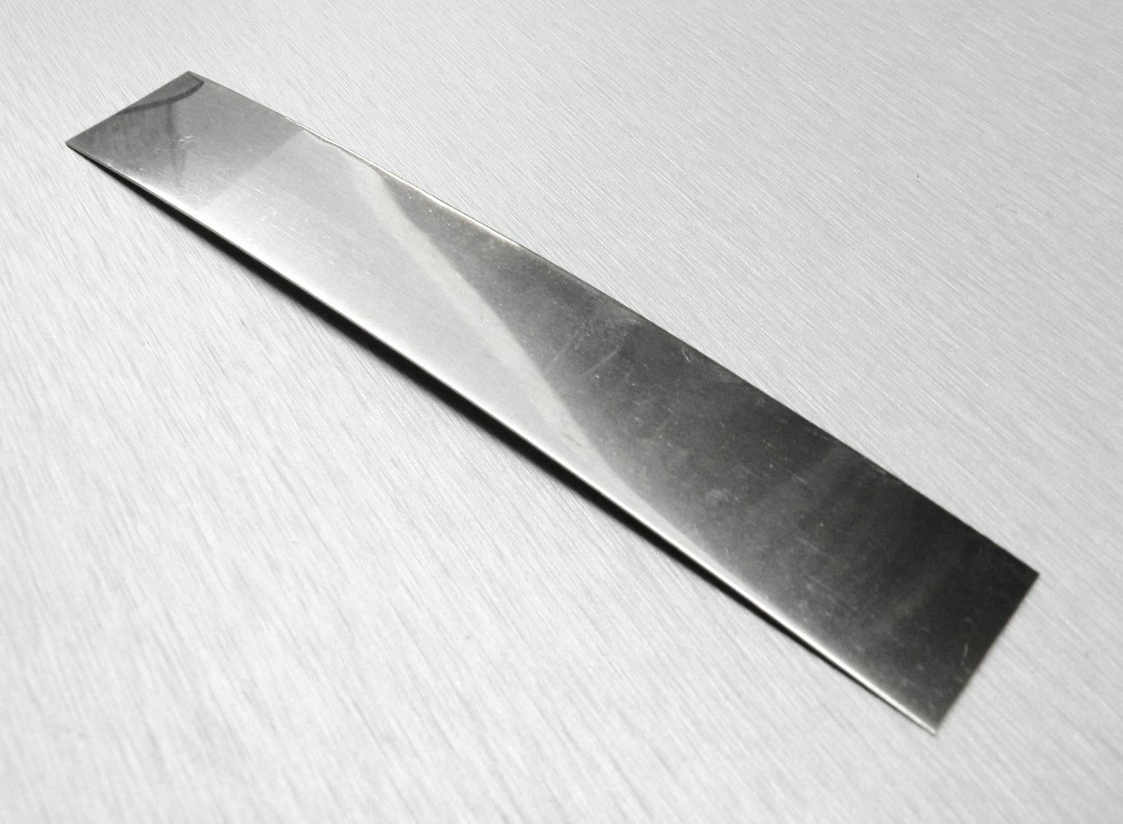 Stainless Steel Anode 6"x1" For Jewelry Electro Plater Rectifier Plating Machine