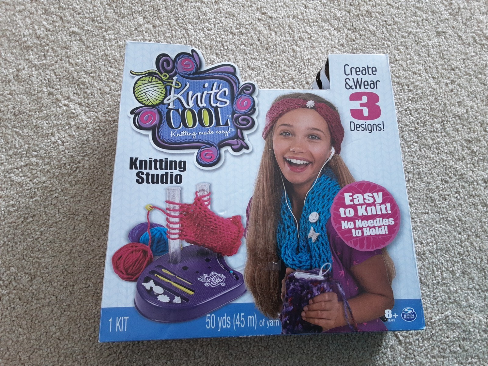 Knit's Cool Knitting Studio Kit By Spin Master NEW