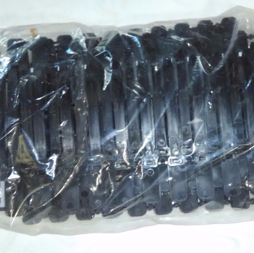 Budco Tie Wrap Marker I 3"BLK-W/TAG 100 per pack