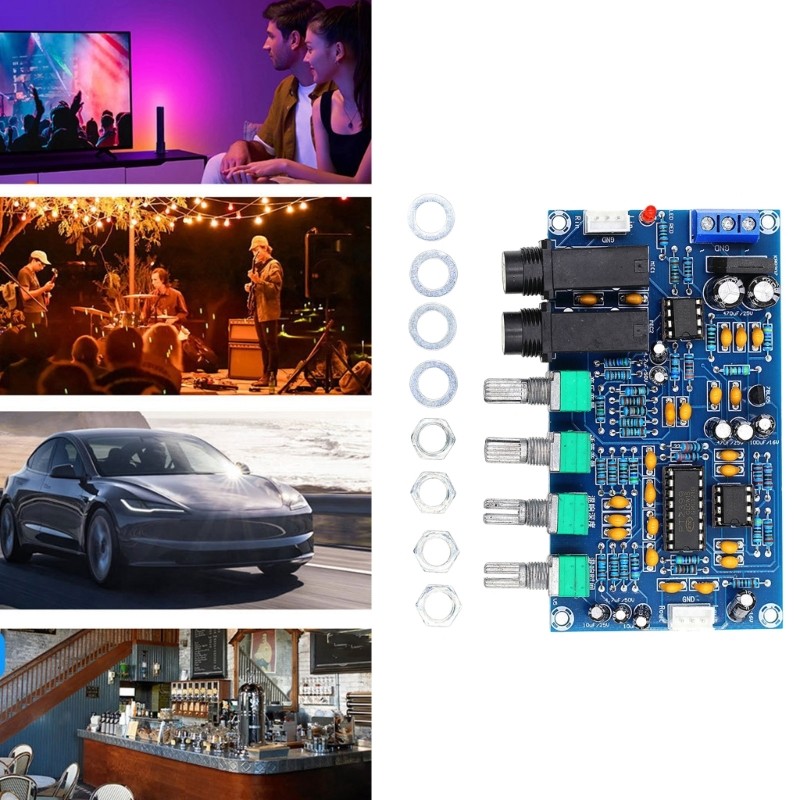 PT2399 Microphones Reverberation Amplifiers Module for Mobile Karaoke