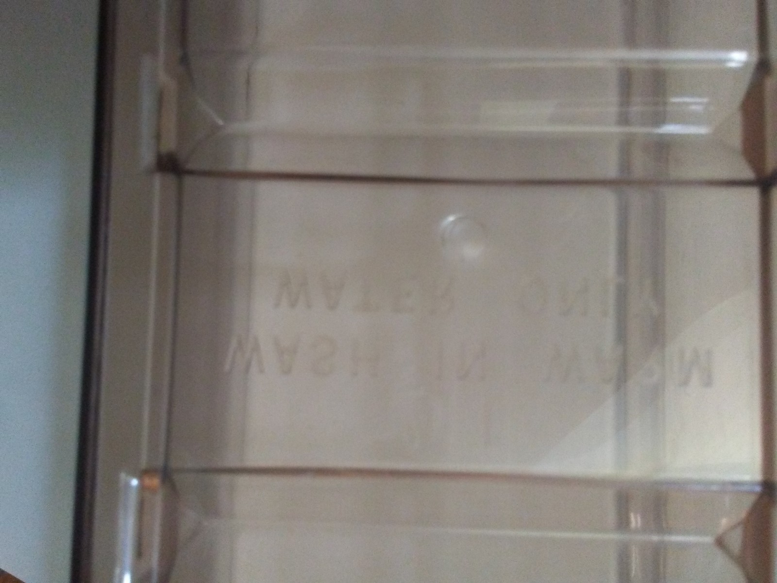 vintage Amber ice bin