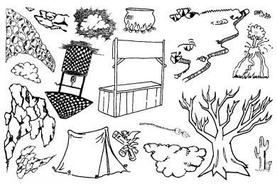 Unmounted Rubber Stamp Plate, Unmounted/Uncut Pink Rubber Stamps