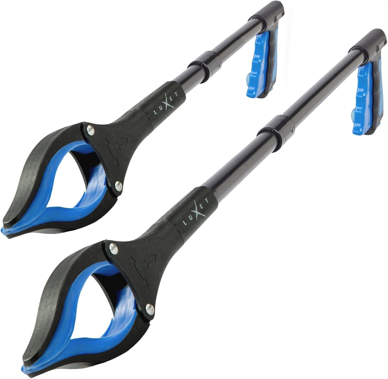 Grabber Reacher Tool - 2 Pack - Latest Version Long 19/32 Inch Foldable Pick up