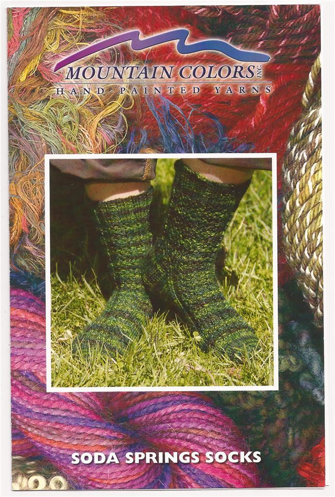 Mountain Colors Soda Springs Socks Knitting Pattern