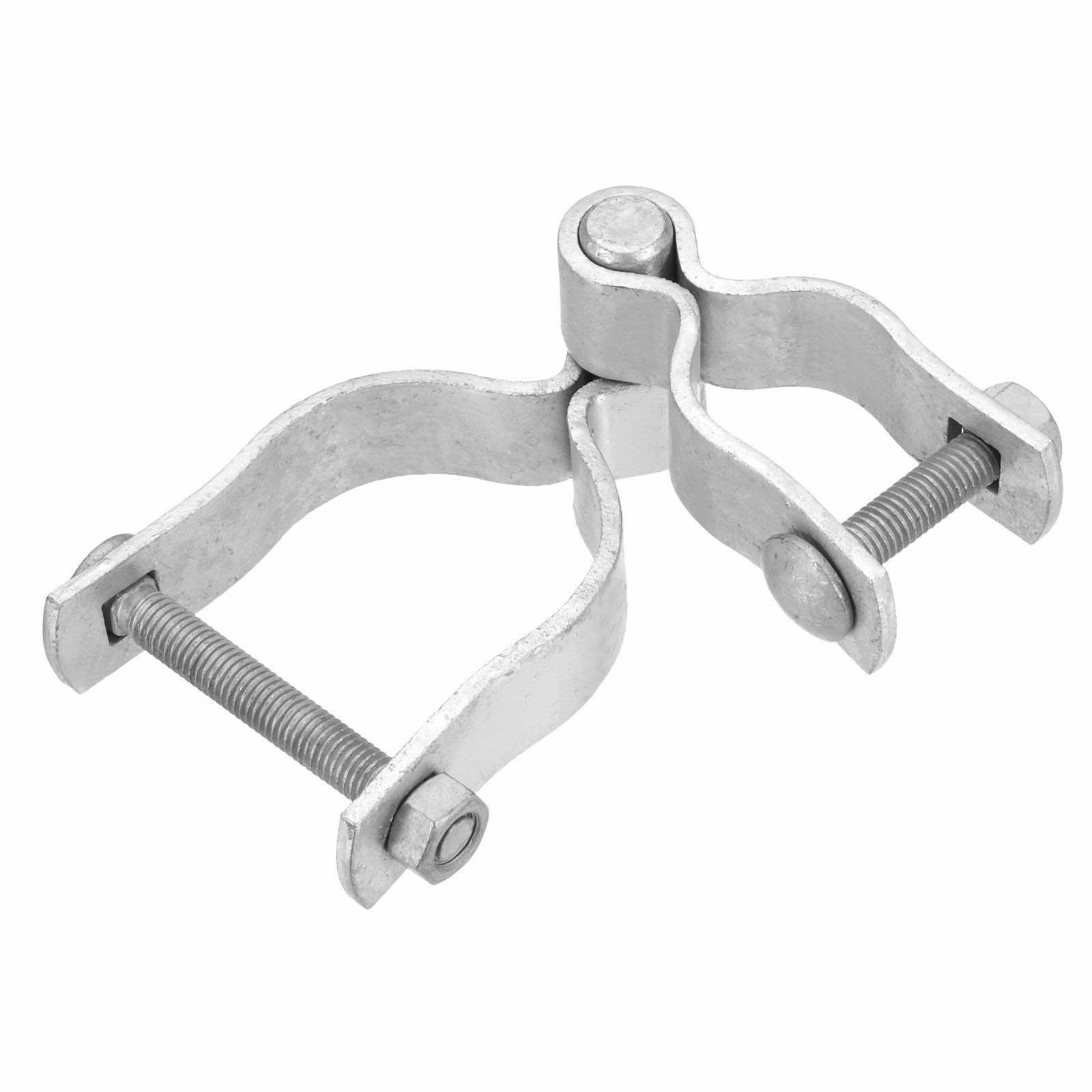 1-3/8" 2-3/8" Chain Link Fence Gate Post Hinge with Bolt&Nut for Round Pipe