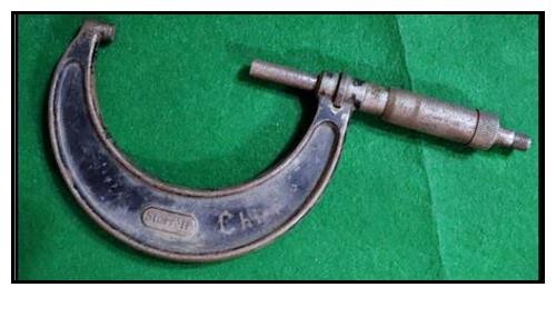 STARRETT MICOMETER CALIPER ✧ 2 in NO 436 3in ✧ 1-64 STARRETT - VINTAGE