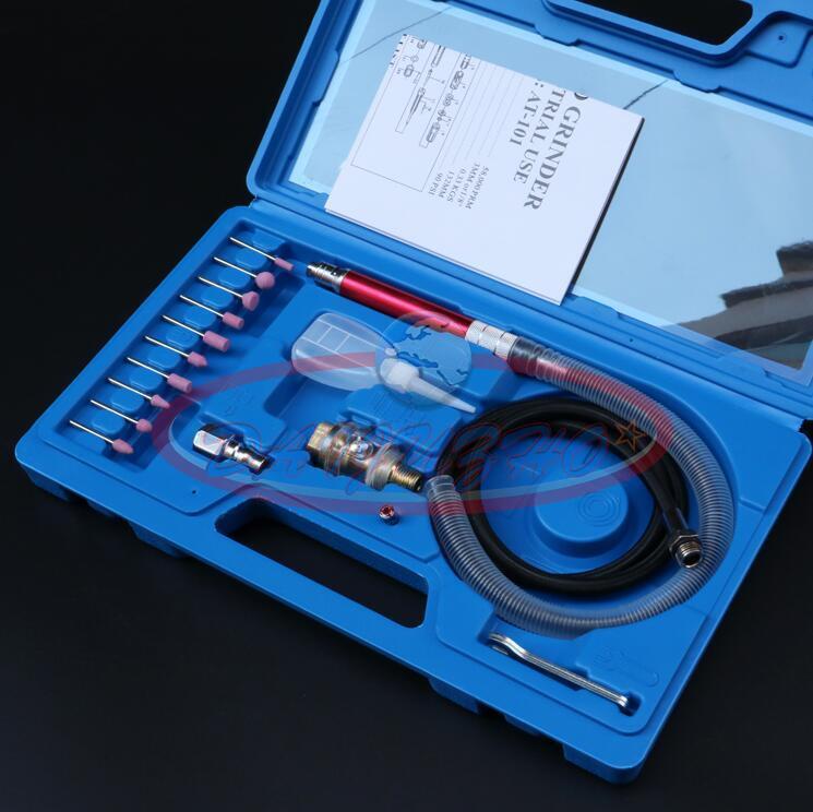 New One PENCIL TYPE AIR DIE MICRO GRINDER TOOLS HIGH SPEED TOOL KIT