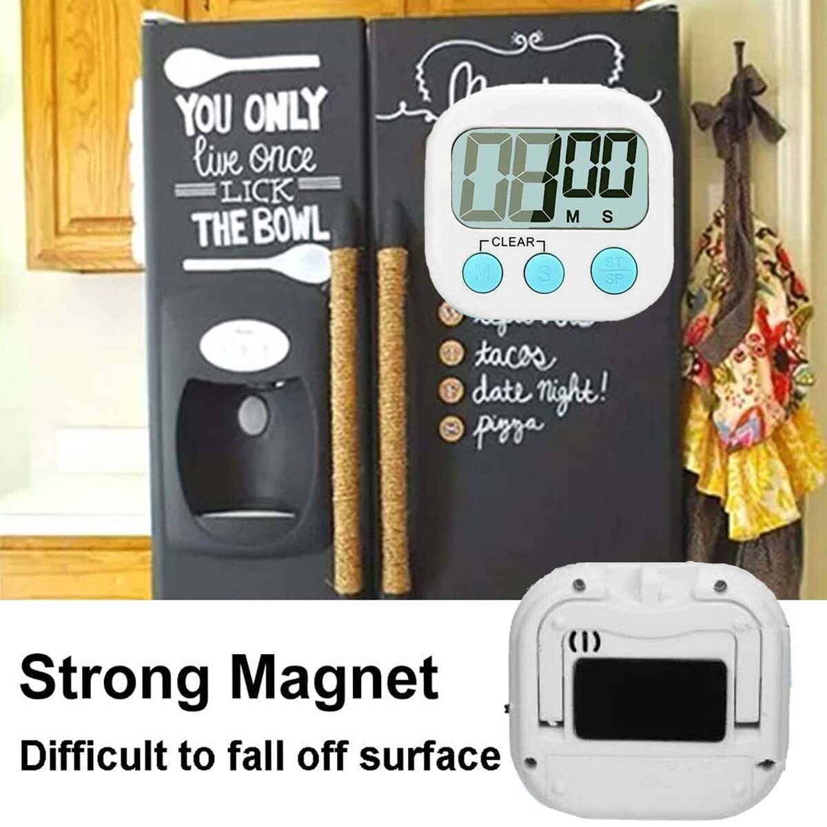 Enjoy high-quality smart life with digital multi-function timer Extra loud Mini