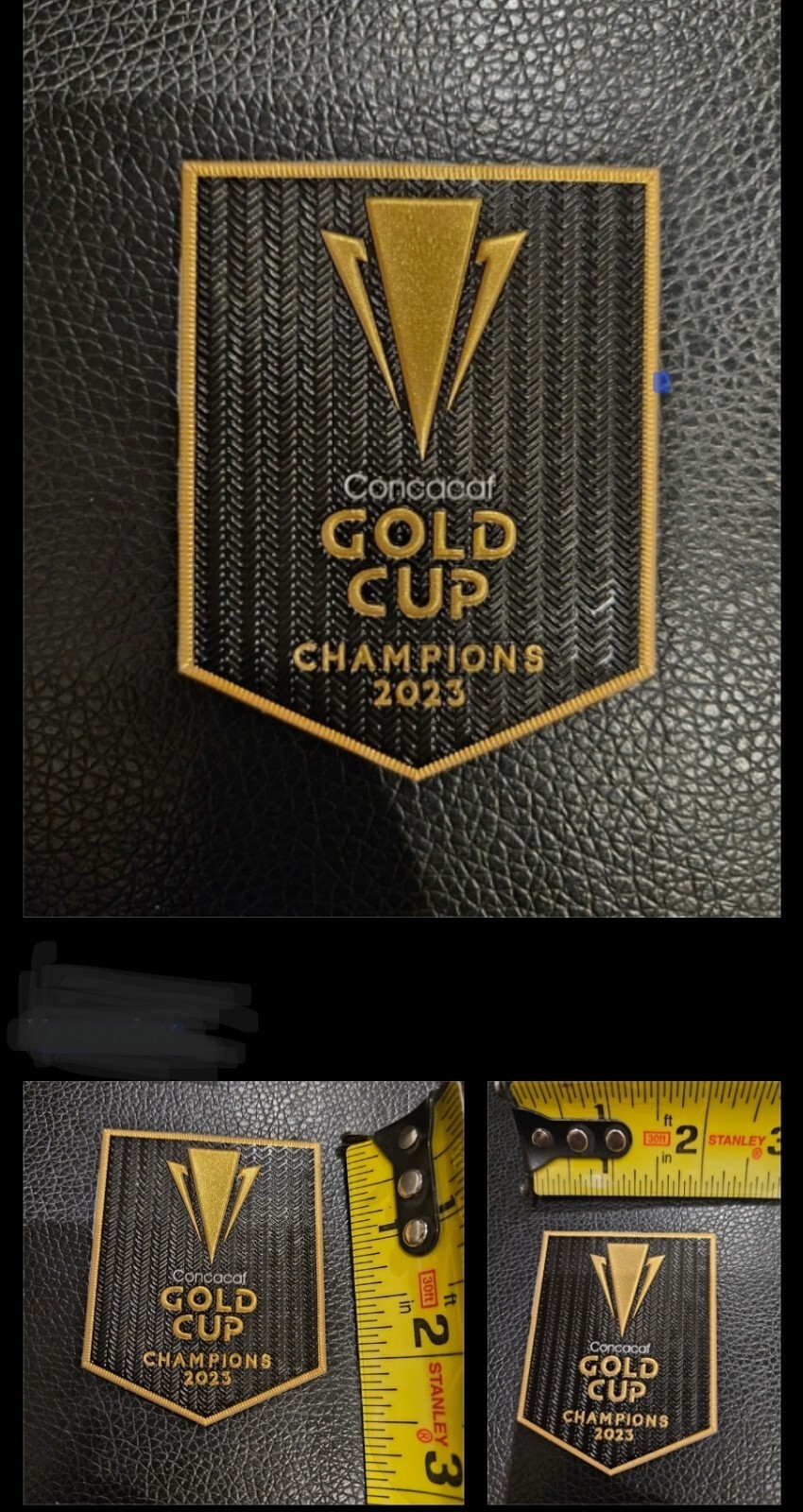 MEXICO NATIONAL TEAM GOLD CUP WINNER 2023 PATCH BADGE PARCHE  COPA ORO🏆......#5