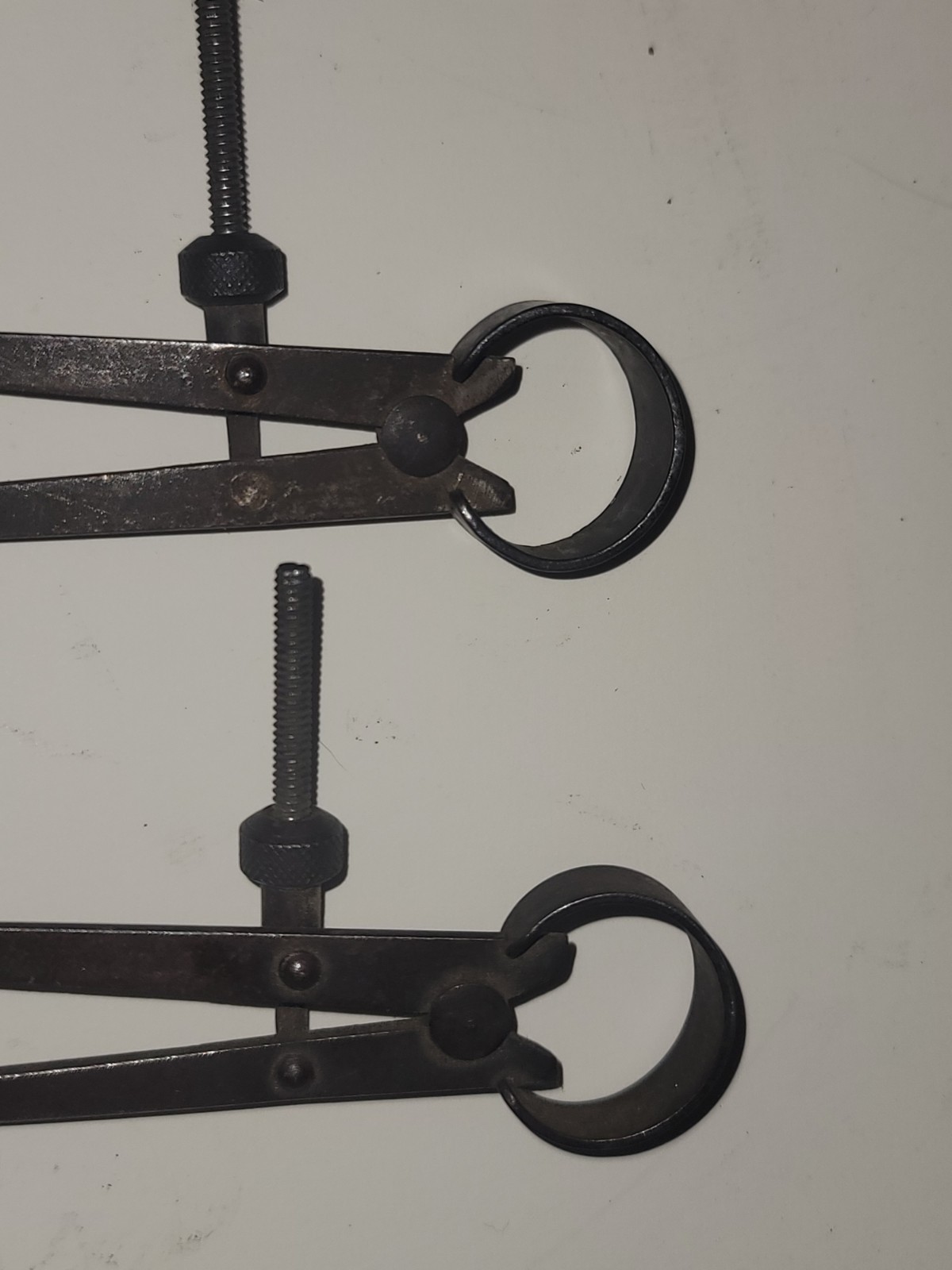 2 Vintage Technical Drawing Measurement Dividers Instruments