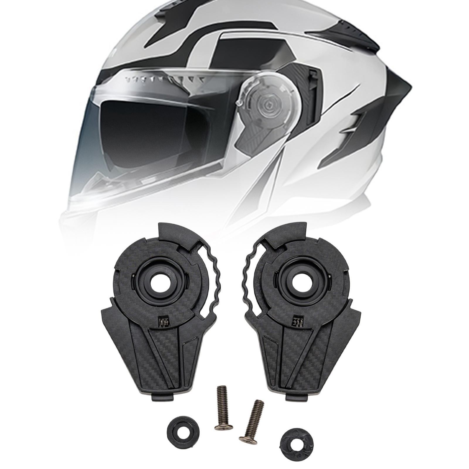 2x Helmet Visors Shield Base Practical Easy to Install