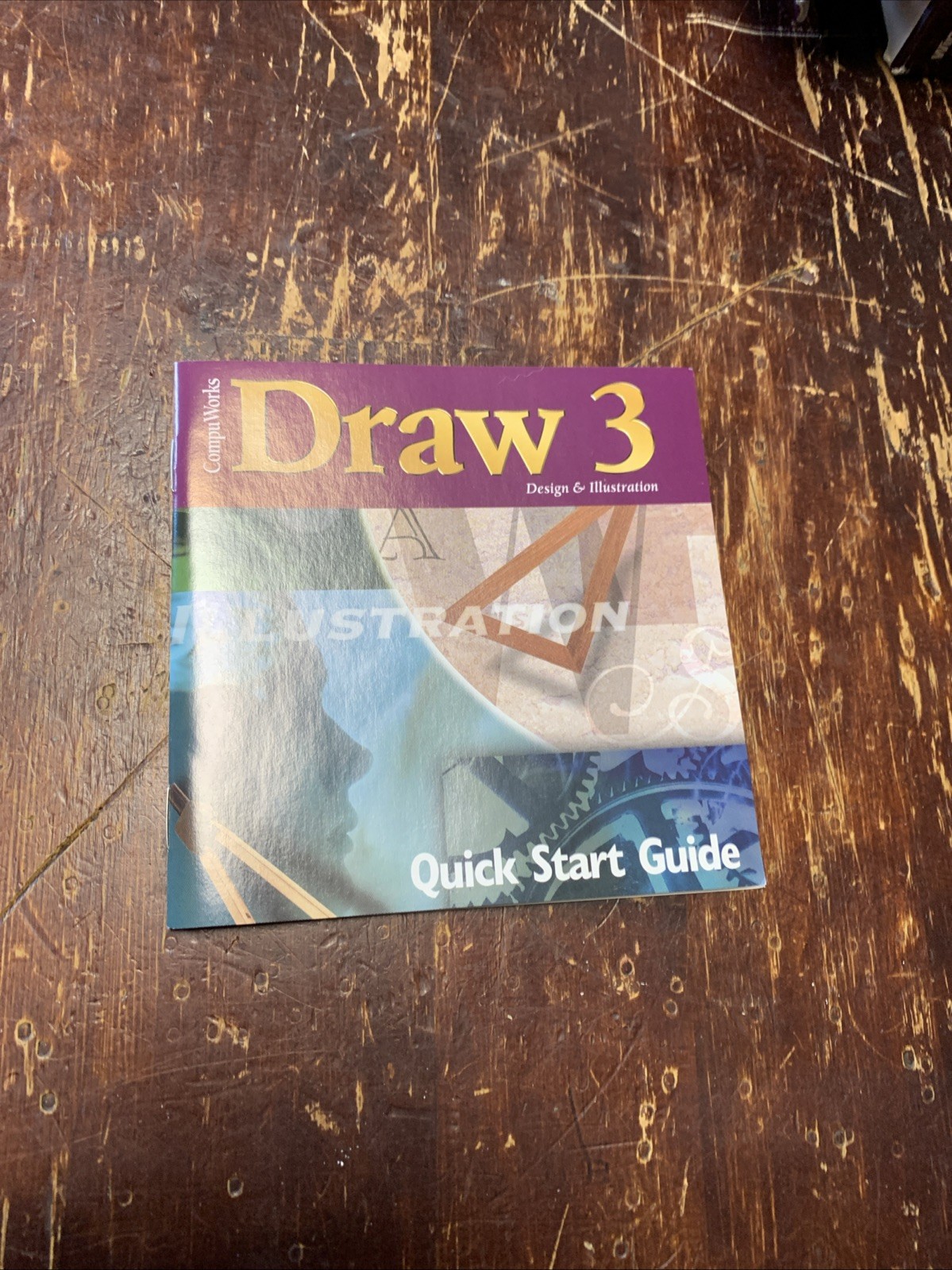 Draw 3 Compu Works - Design & Illustration CD-Rom Disc for Windows PC