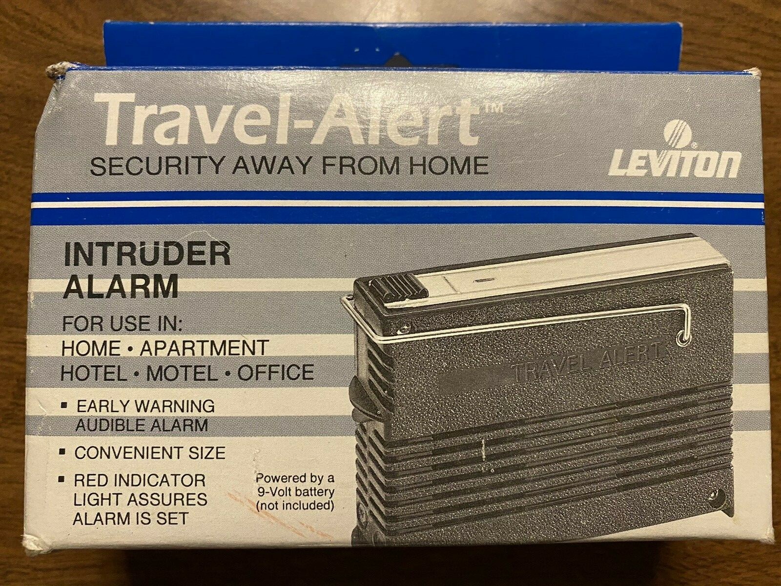 Vintage New NOS Leviton Travel Alert Security Intruder Burlager Alarm 1986 C16