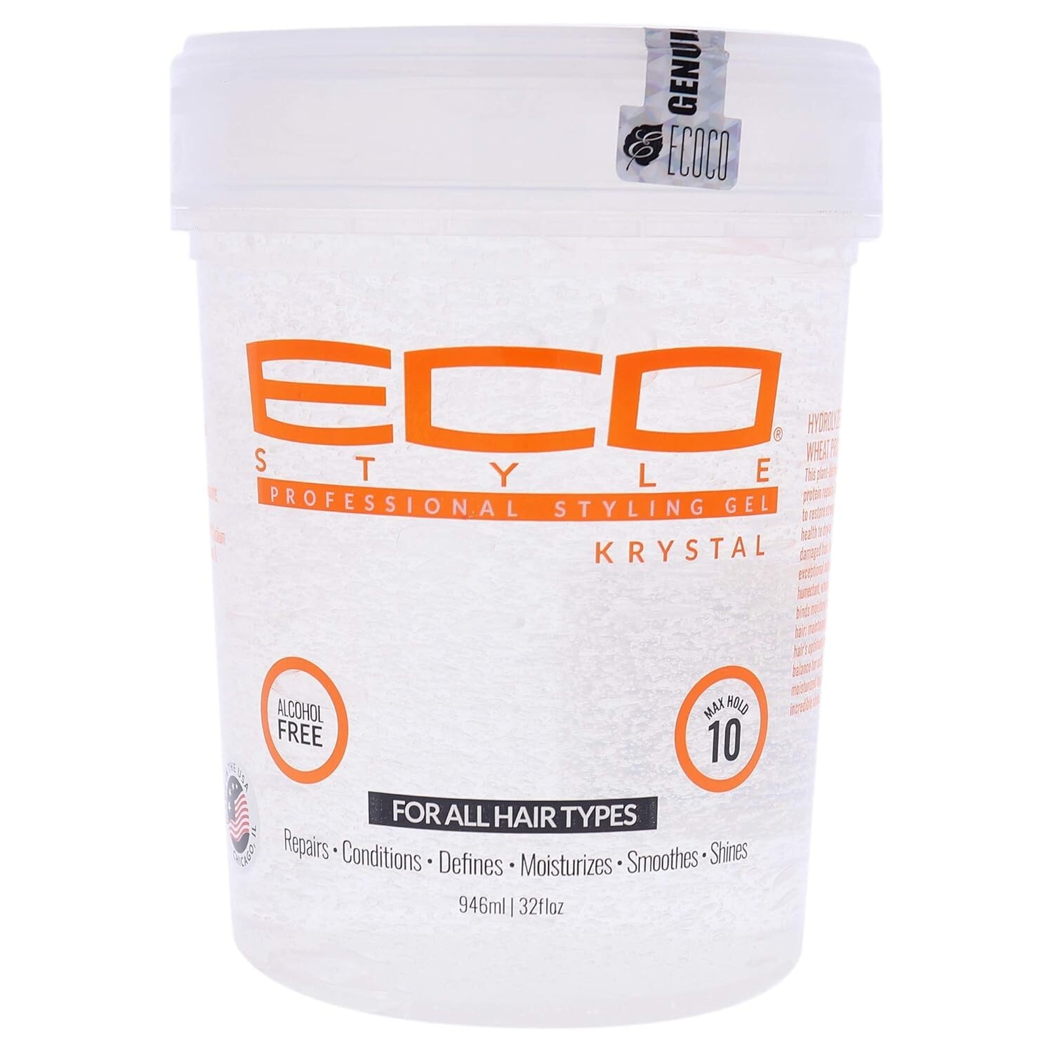 Eco Styler Krystal Styling Gel 32 Oz
