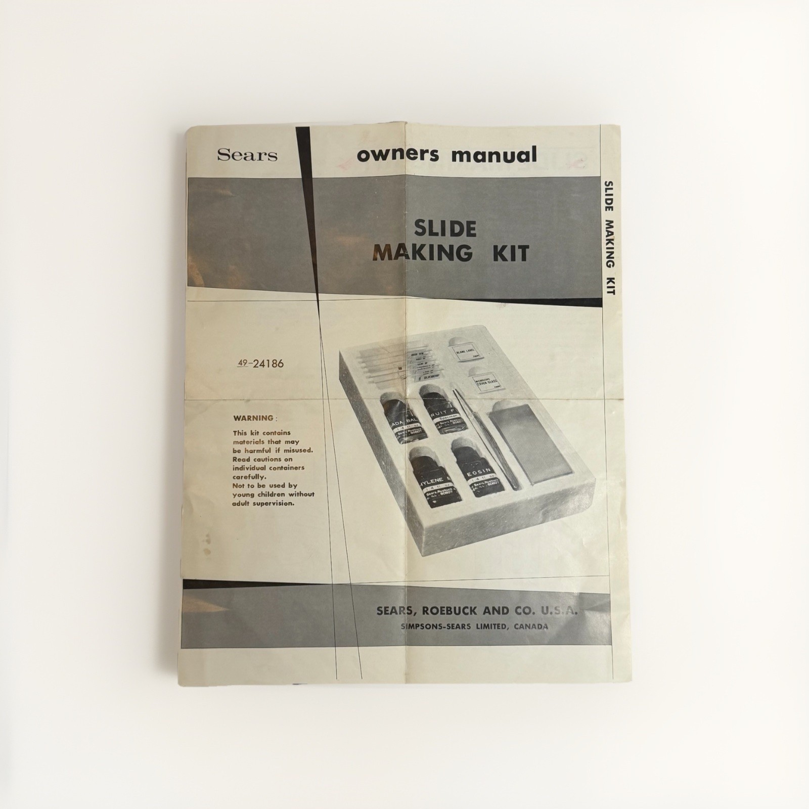Sears Slide Making Kit 49-24186