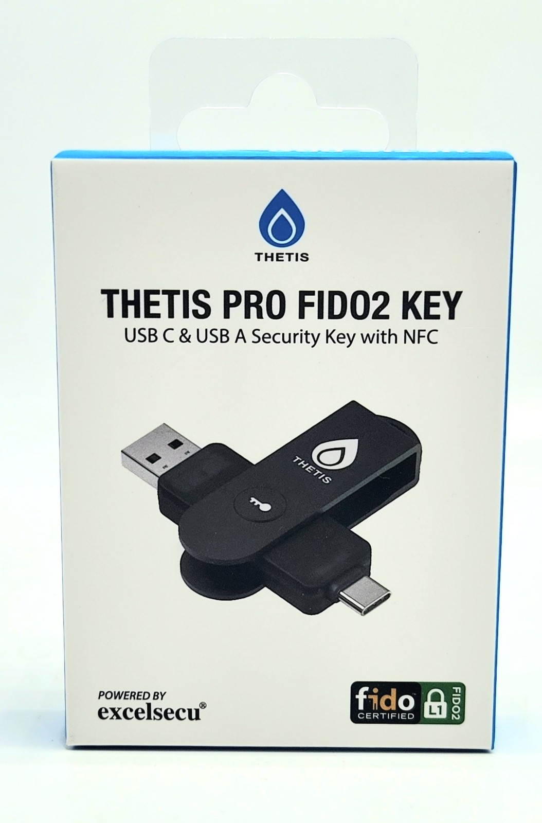 FID02 Key USB-C & USB-A Security Key With NFC
