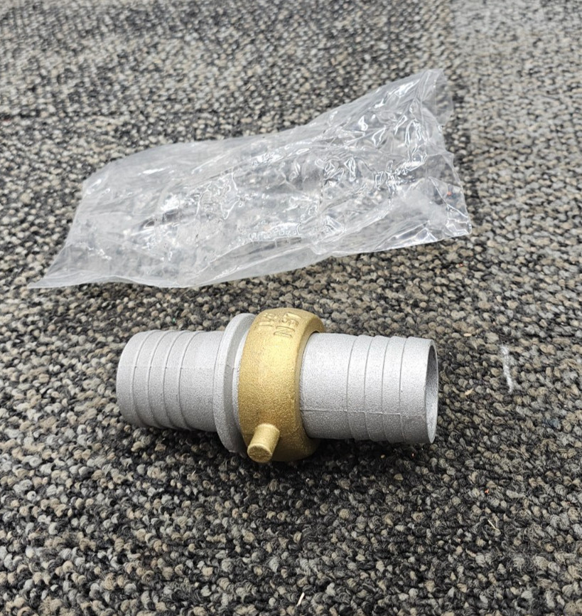(QTY 4) NST 1-1/2" Pin Lug Connector Hose Shank Fitting