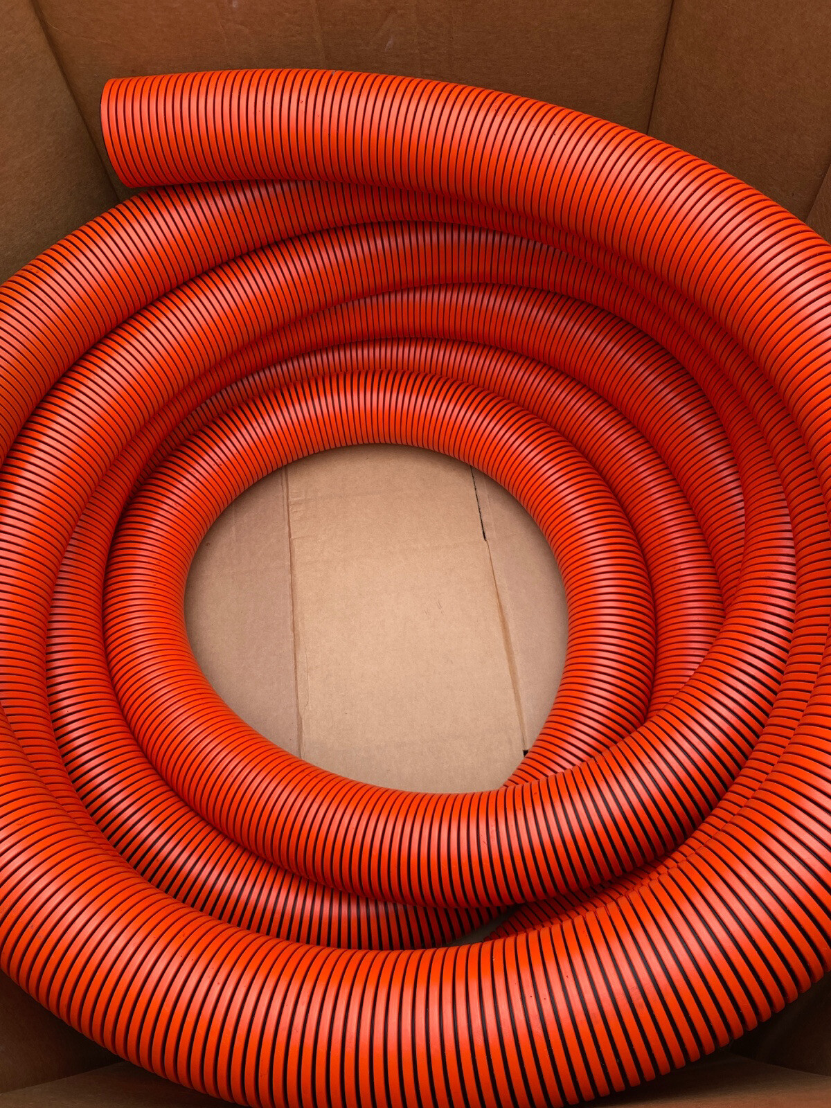 2 1/2” ID X 50’ Truckmount / IHelix Carpet Cleaning Vac Hose.Welded Cuffs