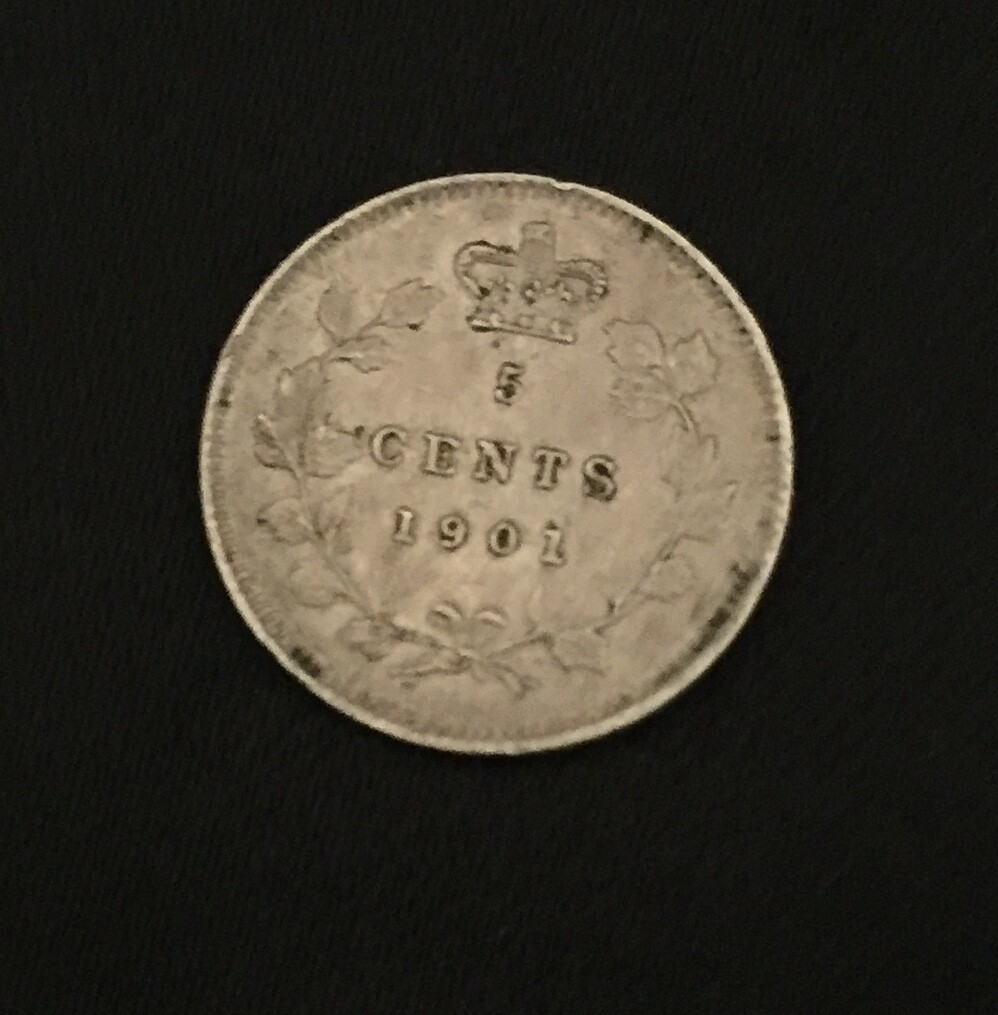 Canada 5C 1901 AU (#1701)