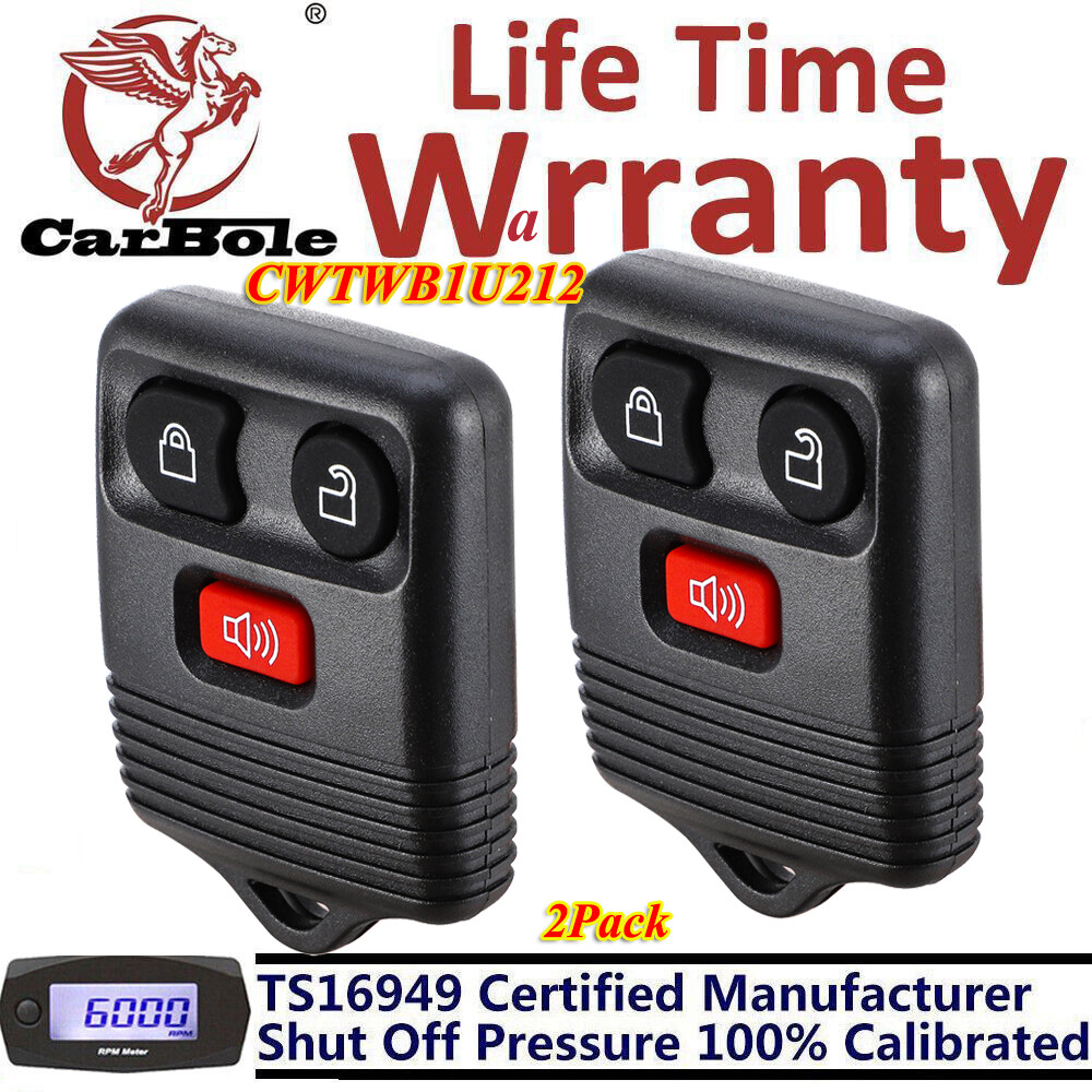 2Pcs For 2006 2007 2013 Ford F150 F250 F350 Remote Key Fob CWTWB1U212 CWTWB1U345