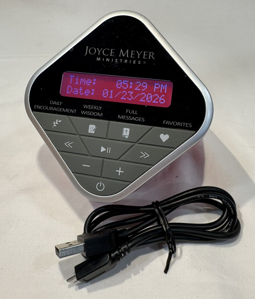 Joyce Meyer Ministries Daily Encouragement Audio Cube w/Built-In Speaker