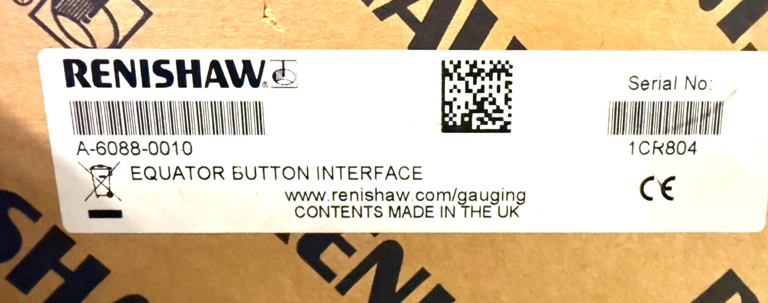 Renishaw Equator Button Interface (EBI) A-6088-0010