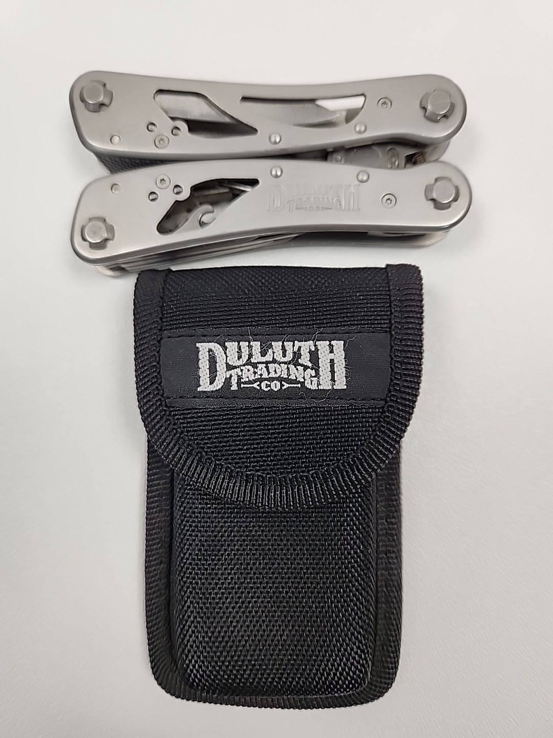 Duluth Trading Co. Multi-Tool Stainless 2CR Used Condition w/Protective Sheath