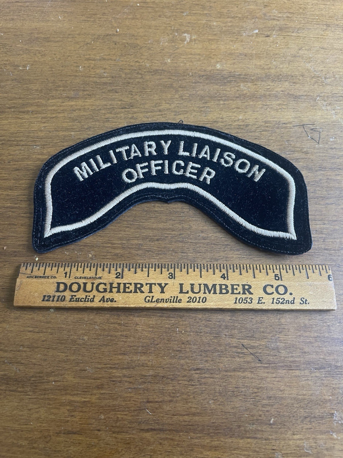 Harley-Davidson Owners Group HOG Military Liaison Officer Rocker Patch 5.5”