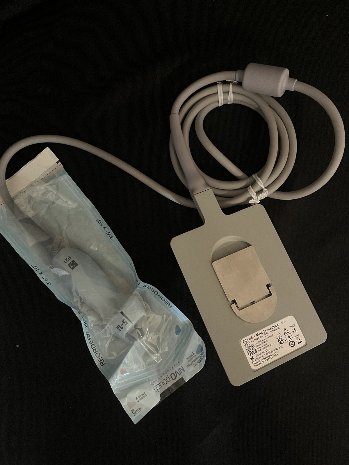 FUJIFILM SONOSITE L21x / 5-1 MHZ P07698-80 ULTRASOUND.  Sonosite M-Turbo, Edge