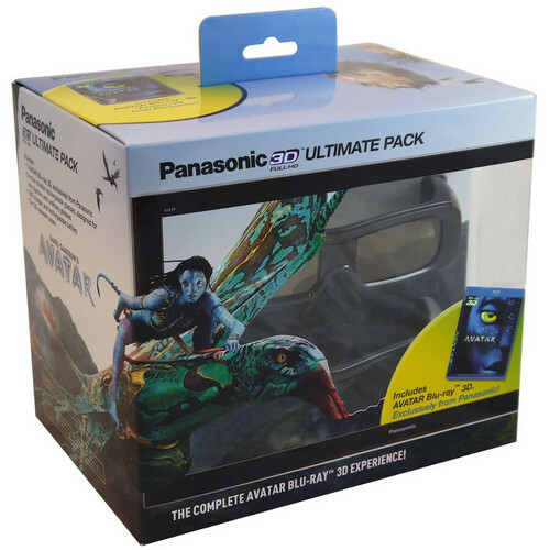 Panasonic TY-EW3D2MMK2 3D Ultimate Pack (Avatar 3D + 2 Rechargeable Glasses)