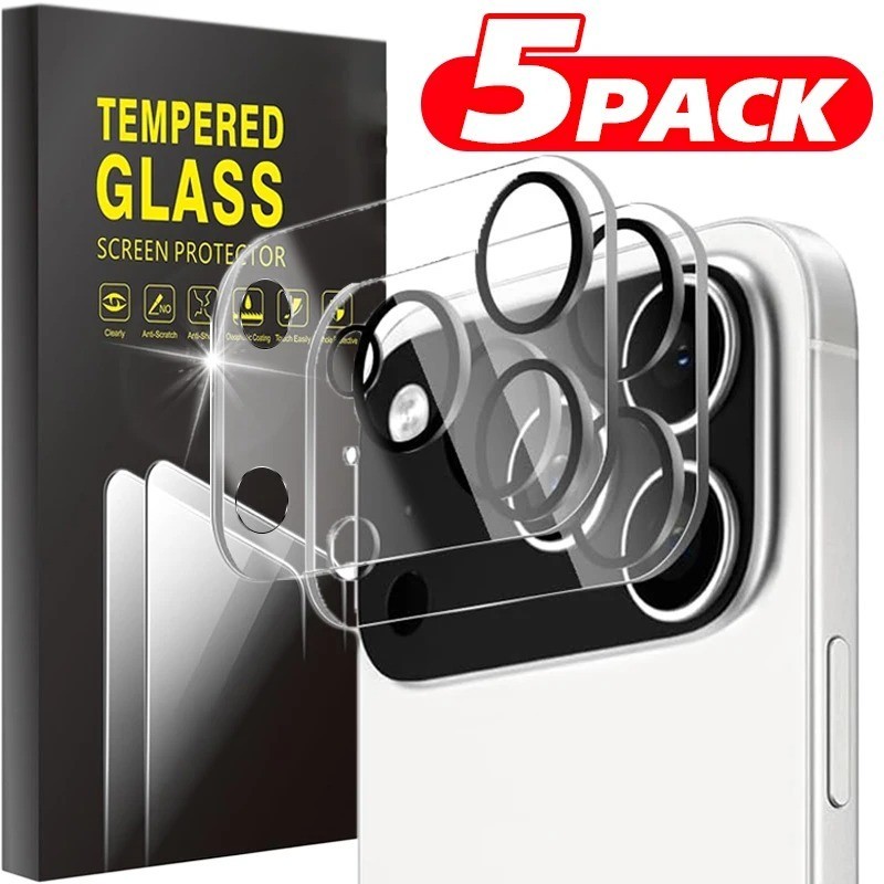Tempered Glass Camera Lens Protector For iPhone 17 Pro Max 17 Pro 17 Air Clear