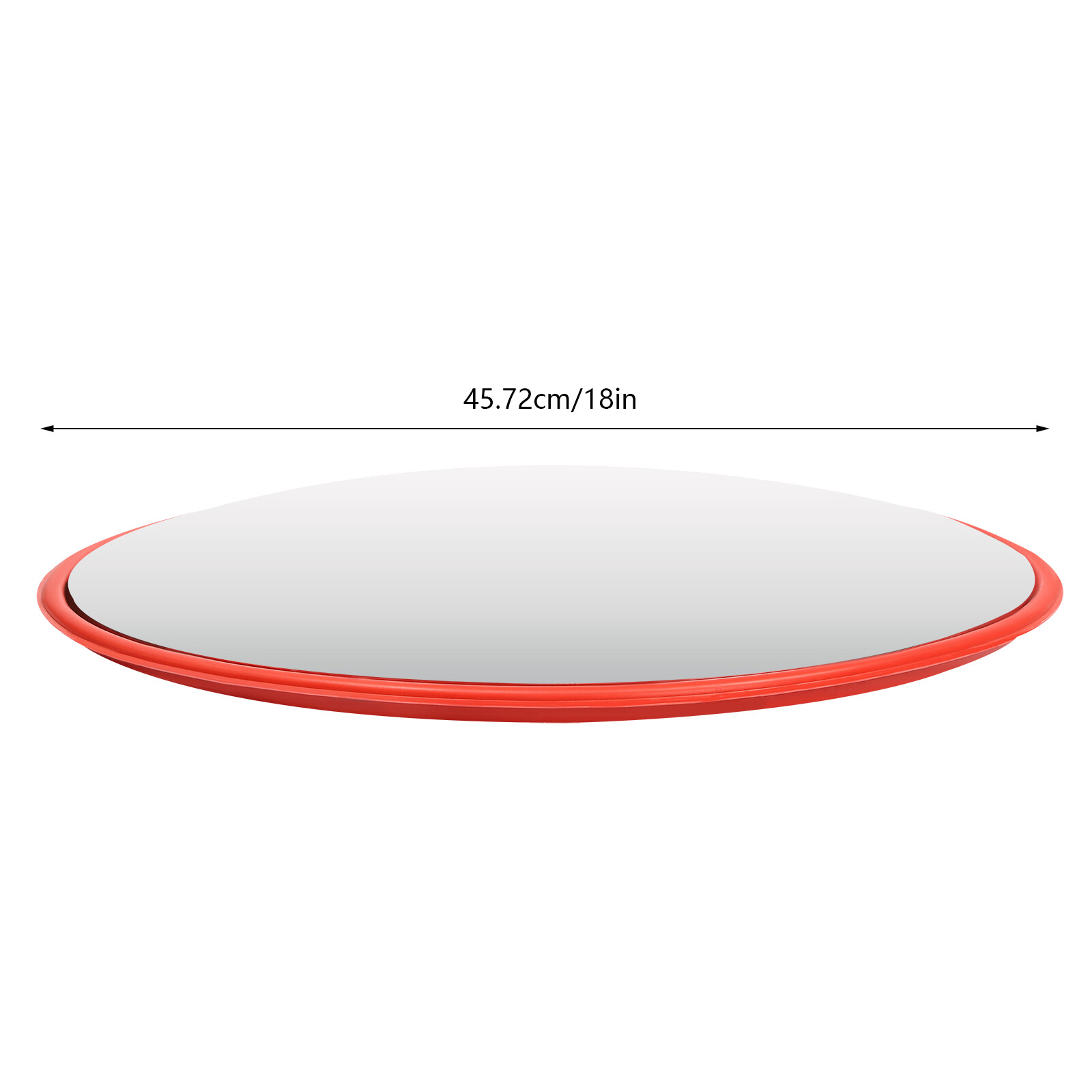 18"/45cm Security Mirror PC Convex Traffic Parking Wide Angle Safety Mirror