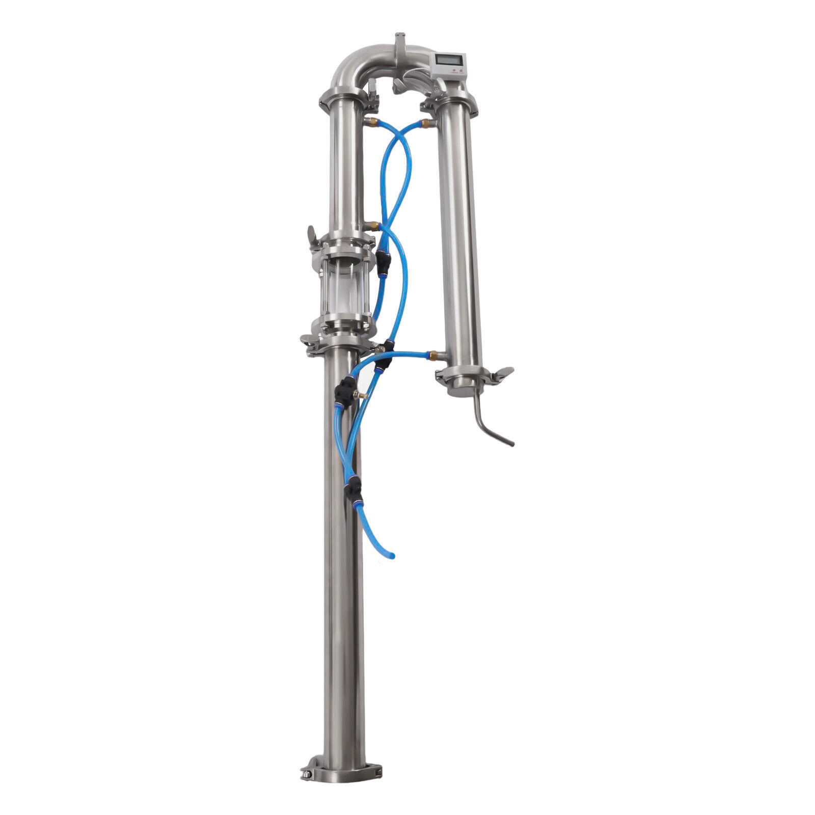 2" inch Stainless Still Moonshine Reflux Distilling Column Brew Wine Making Tool