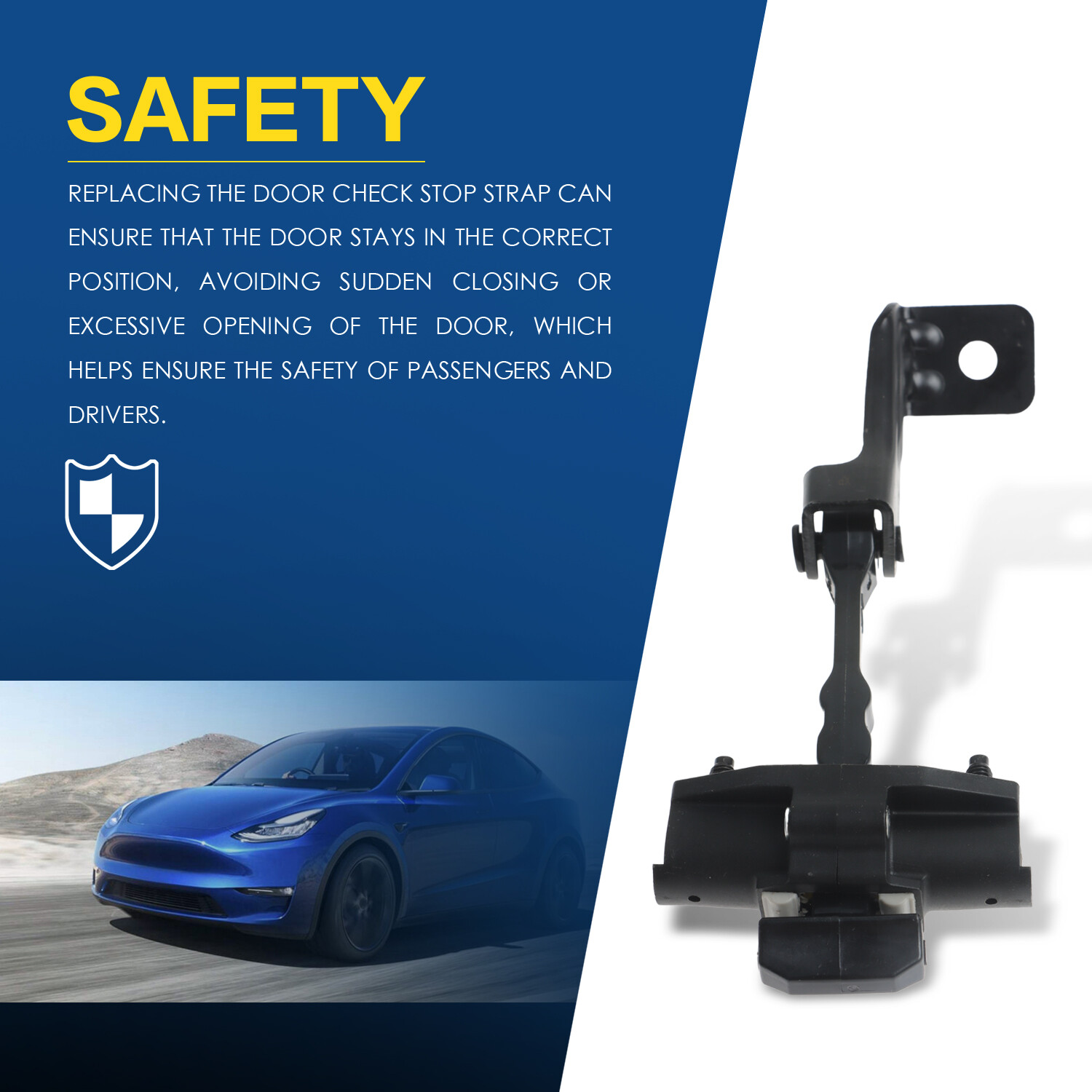 Door Check Stopper Assembly Right Side For Tesla Model 3 2017-2021