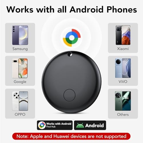 Android Air Tracker, Bluetooth Tracker Tags, Work with Google's Find