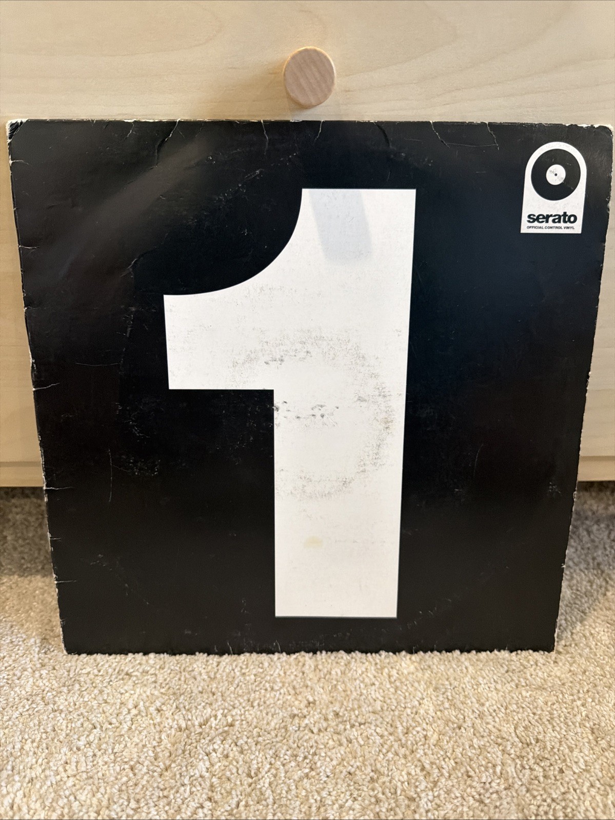 Serato Official Control Vinyl Blue 12 Inch Single Tested
