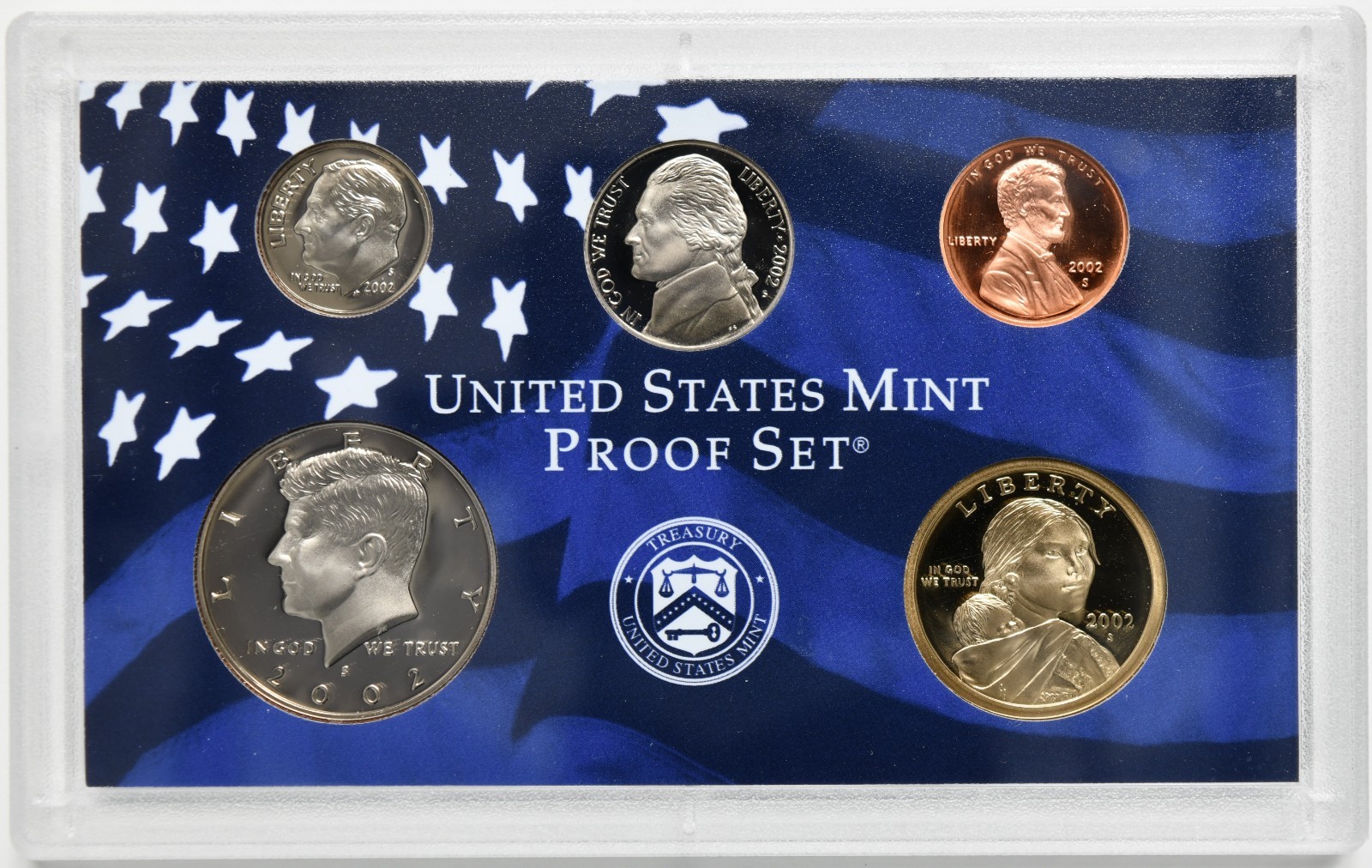 2002 United States Mint Proof Set w/ Box & COA