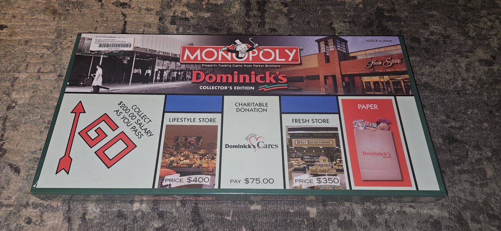 Monopoly Dominick's Collector's Edition (2006) Brand New & Factory Sealed!!