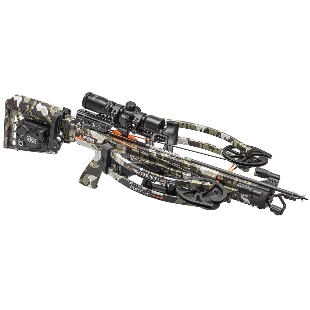 Wicked Ridge Fury 410 De-Cock w/ACUdraw & RangeMaster Pro, Peak XT: WR22060-4518