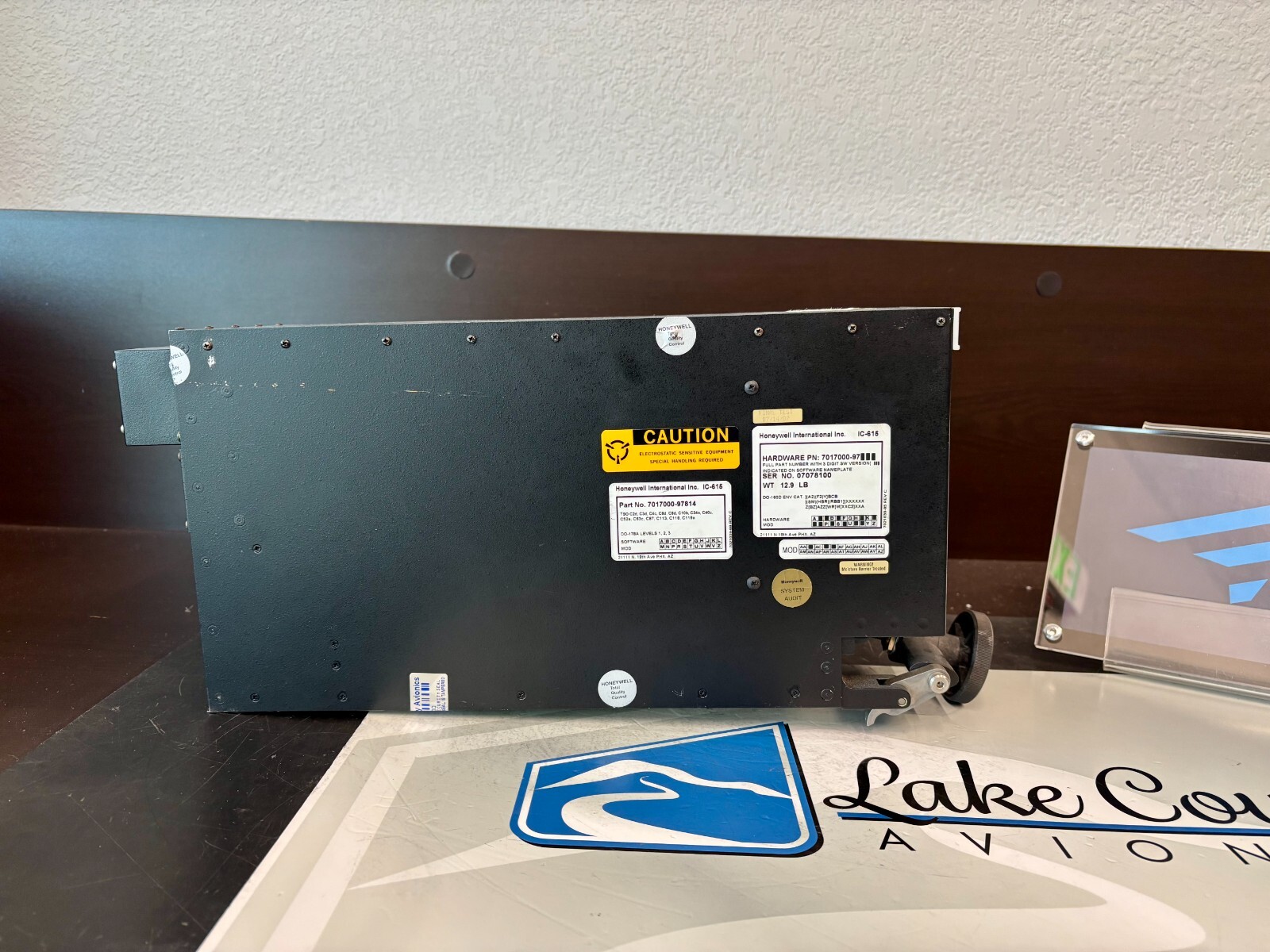 Integrated Avionics Computer IC615 7017000-97814 Removed Working