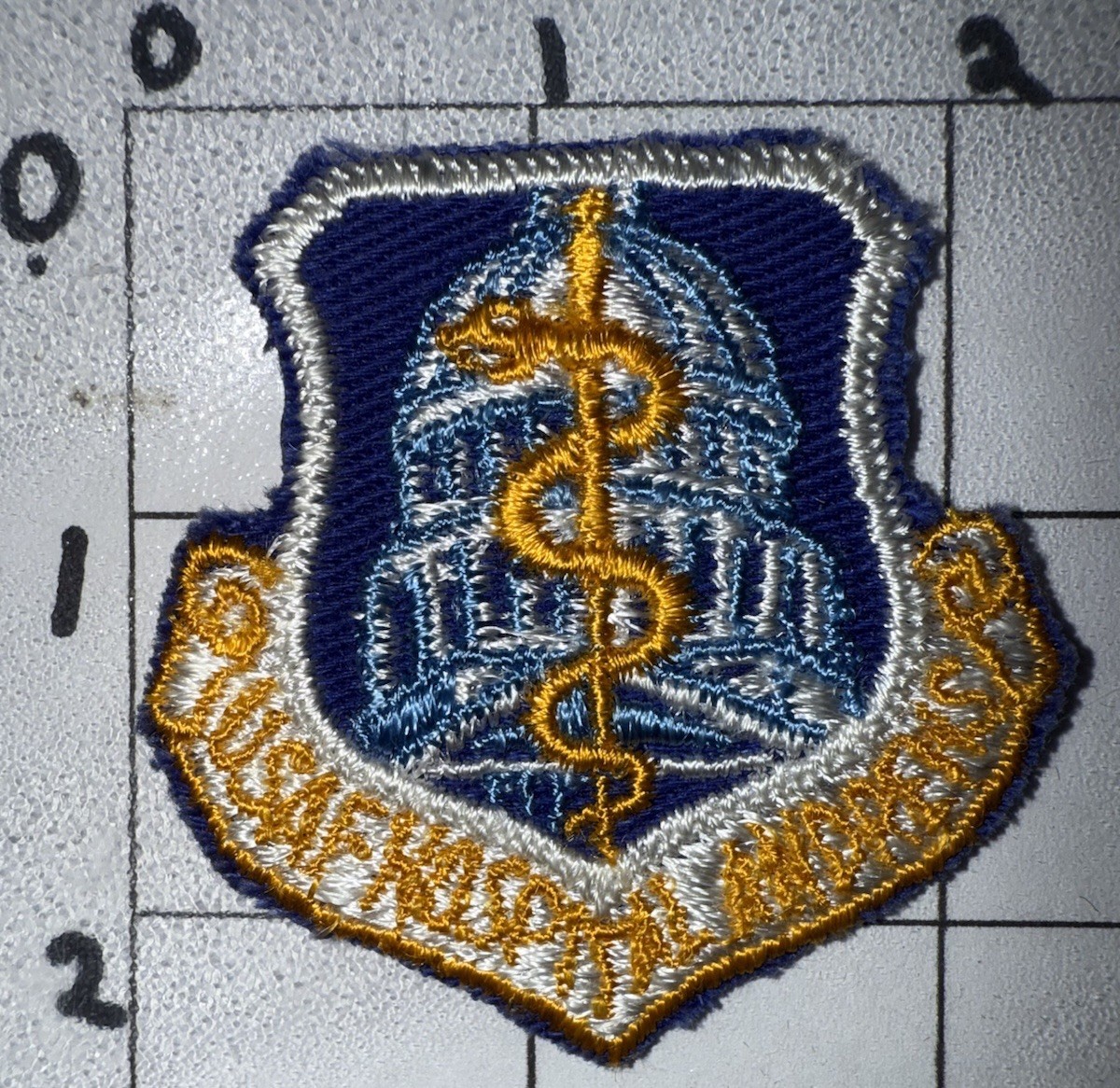 Vietnam War - 1970s USAF Hospital Andrews Base Patch (9