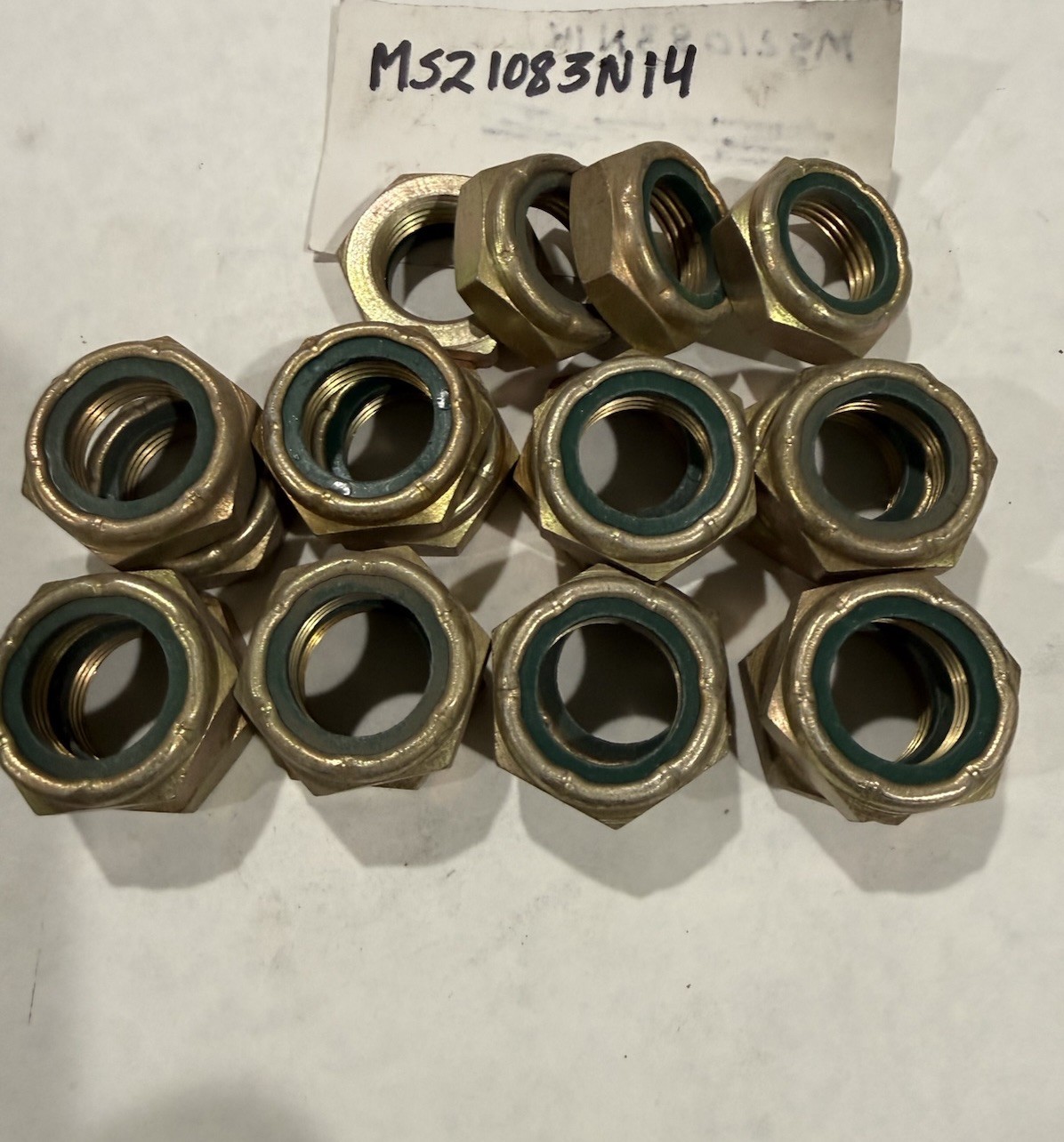 MS21083N14 Nut, Low Profile   Lots of 20   New Surplus