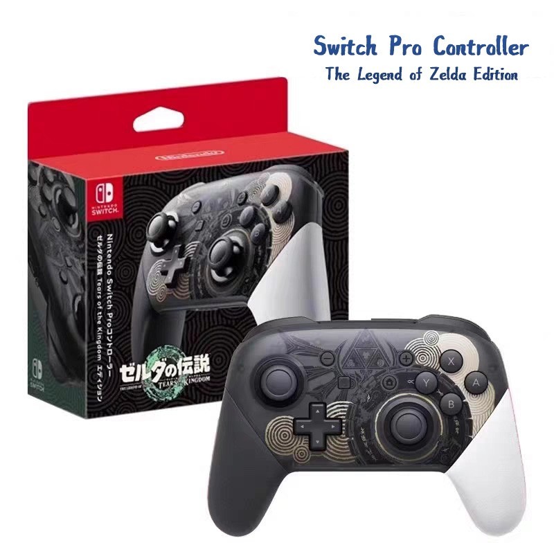 New Nintendo  Switch Pro Controller Wireless Zelda Tears of the Kingdom Edition