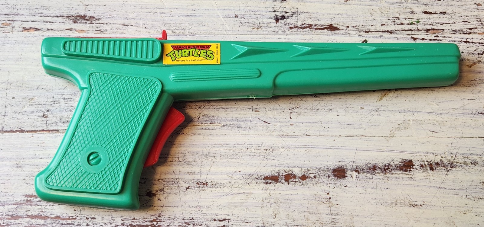 Vintage 1988 TMNT Flying Toy Gun Mirage Hong Kong Teenage Mutant Ninja Turtles