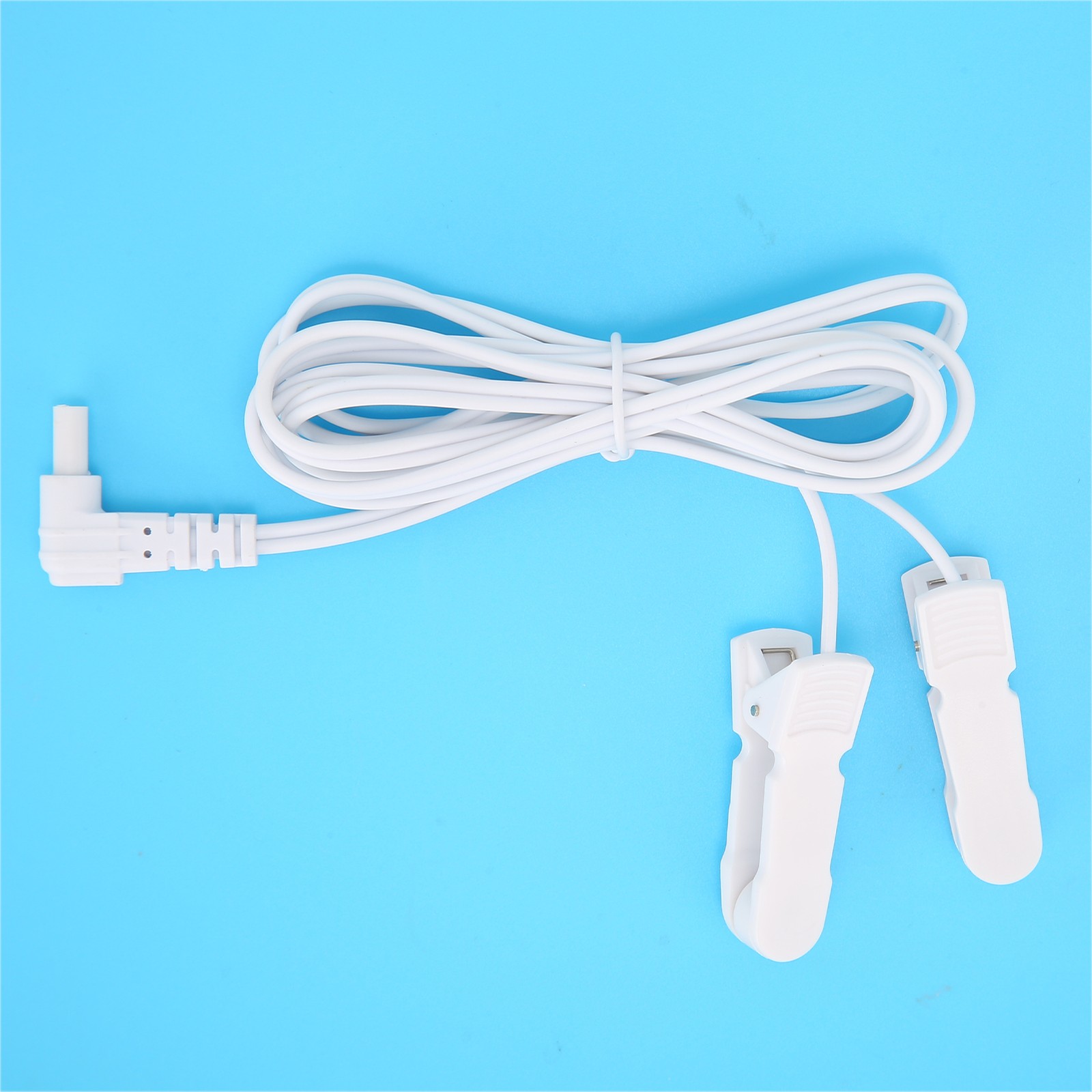 1 TENS Ear Clip Durable Connection Cable For Digital Therapy Machine