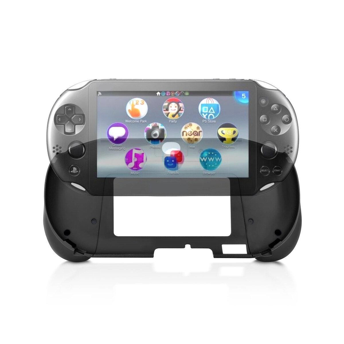 For Sony PS Vita 2000 PSV 2000's L2 R2 Console Gamepad Handle Holder Case Cover