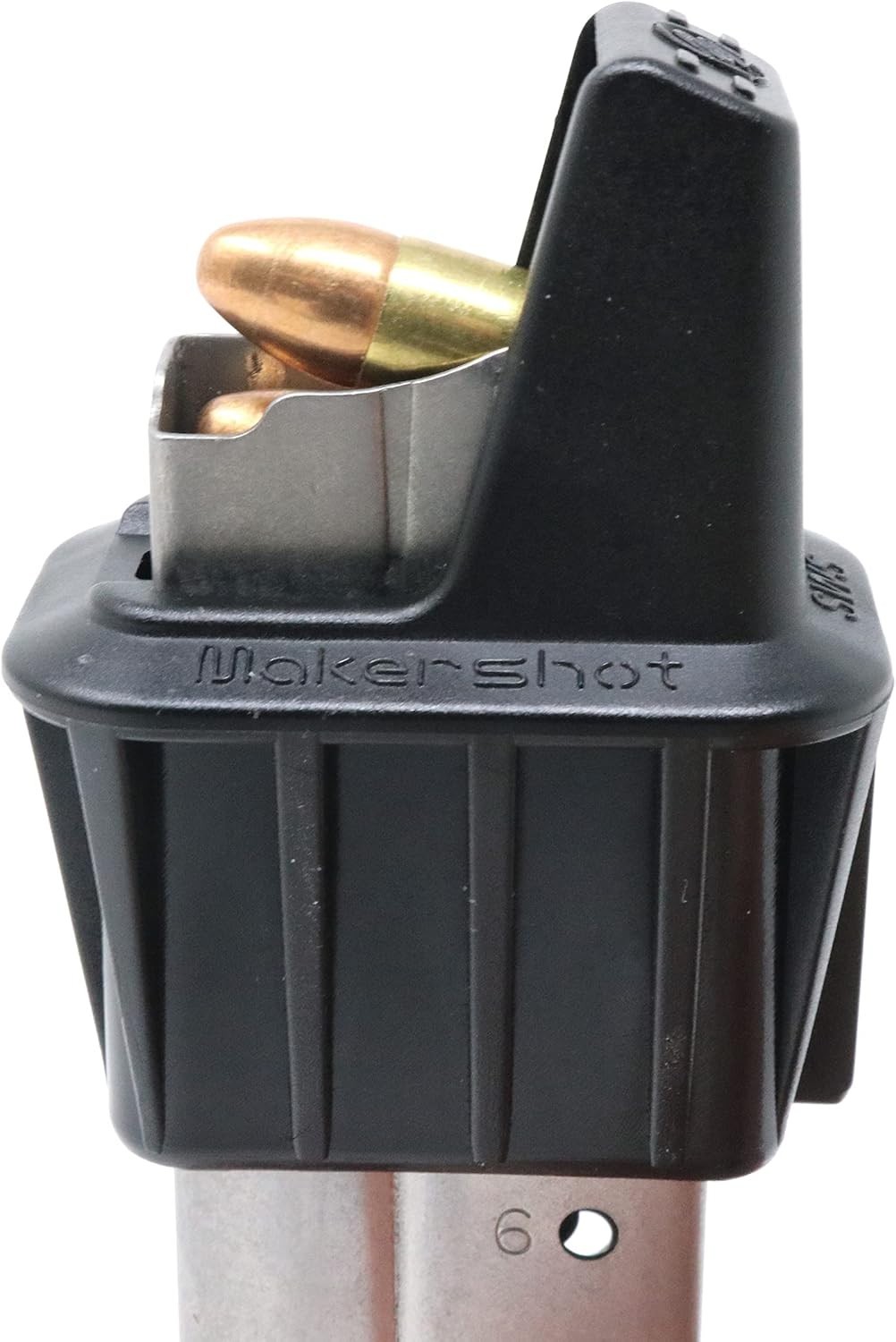 High-Quality Polymer Speed Loader for Smith & Wesson Pistol Magazines - Black