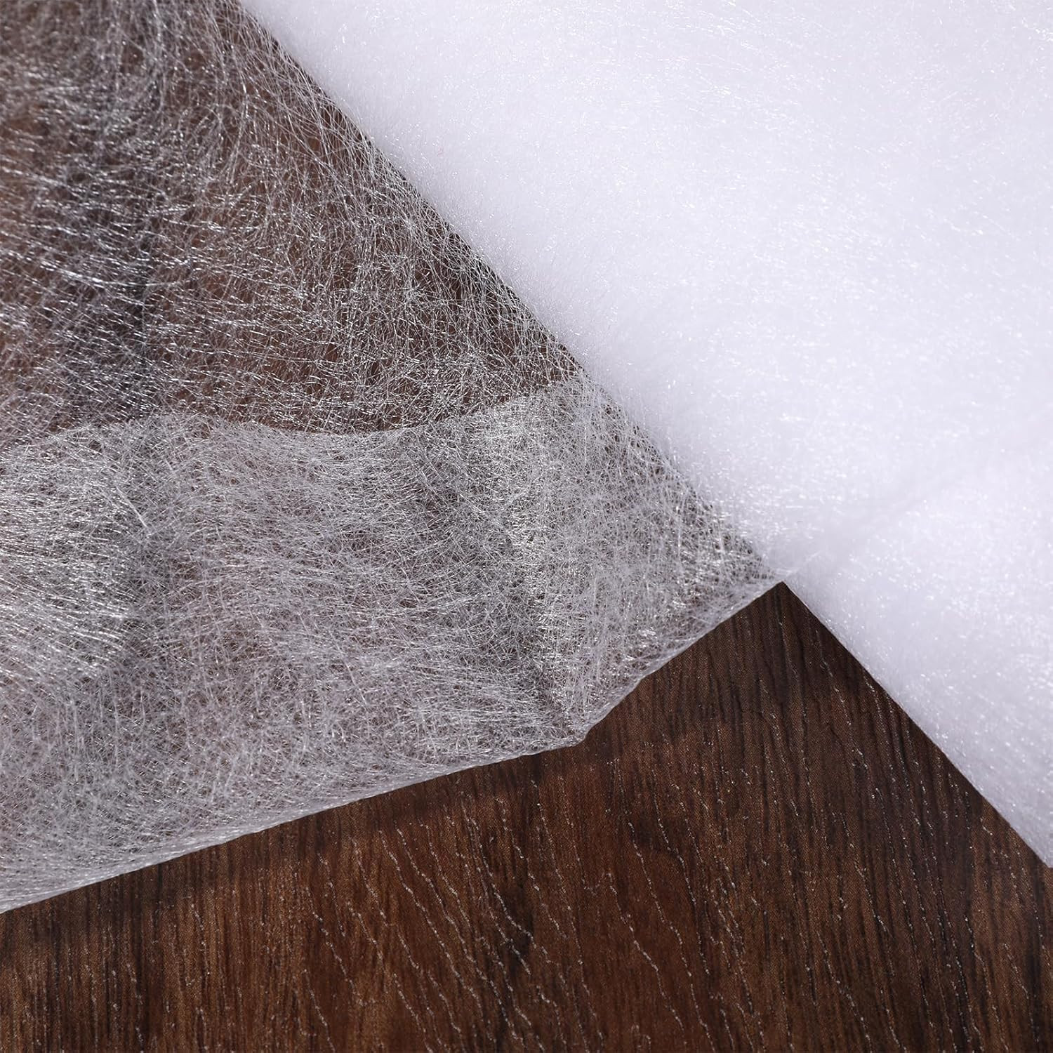 Double Sided Fusible Web 19.69In X 5.5Yd White Fusible Interfacing Iron-On Adhes