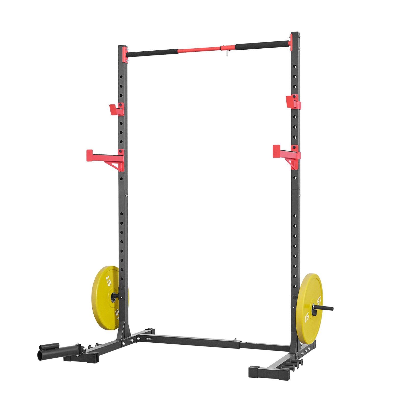 Carbon Steel Power Cage: 980lb Capacity, Width-Adjustable, 2"x2" Frame