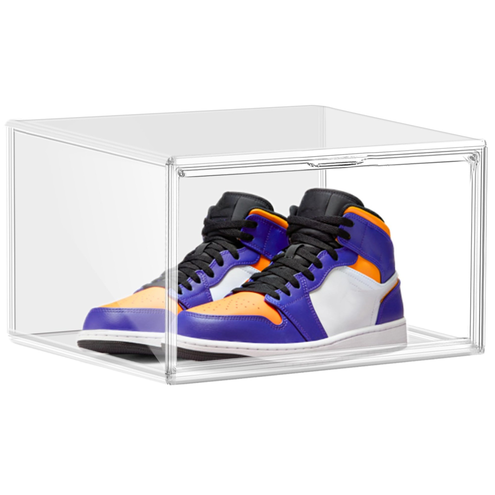 EZJOB 1 Pack Clear Shoe Boxes Size 12 Storage 13 - 1 Pack,